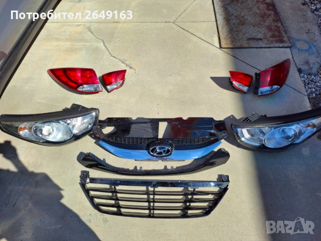 Фарове Стопове Решетки -  Хюндай их35 / Hyundai ix35 / 2009-2015