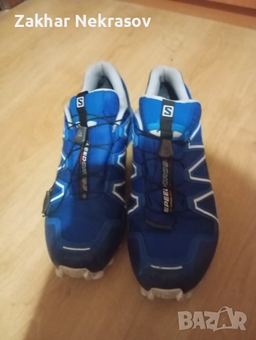Salomon Speedcross 4 GTX (Gore-Tex) Размер: EU: 44⅔ US: 10.5 UK: 10 JP: 28.5 см, снимка 3 - Маратонки - 52930113