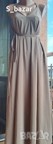 нова рокля с гол гръб,р-р с/м/л, снимка 3 - Рокли - 54194643