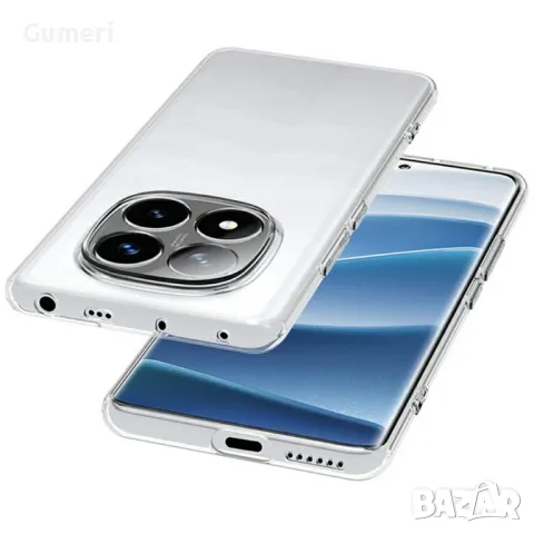 Xiaomi Redmi Note 14 Pro 4G   Силиконов Прозрачен Гръб, снимка 3 - Калъфи, кейсове - 49750688