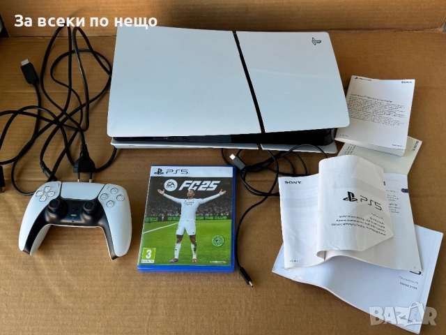 Playstation 5 Slim Disc Edition model CFI-2016 , PS5 Slim Disc Edition 1TB , Плейстейшън 5, снимка 1