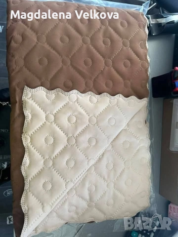Капитонирано шалте , снимка 2 - Покривки за легло - 53310709