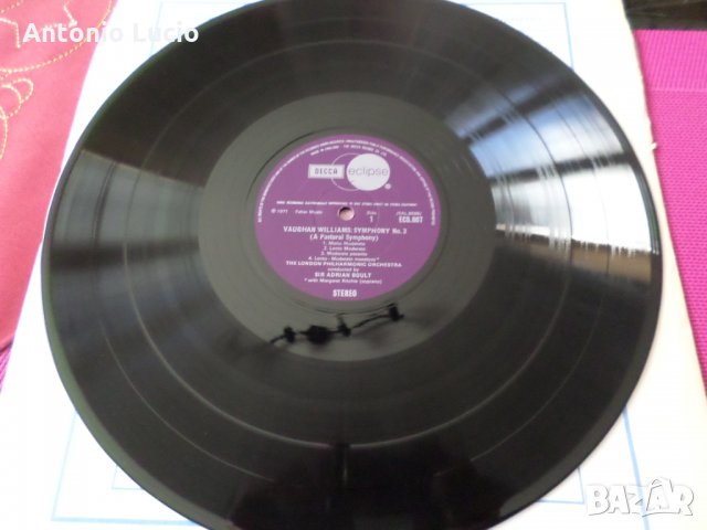 Vaughan Williams - Symphony n.3 , n.5 - Adrian Boult, снимка 3 - Грамофонни плочи - 35366904