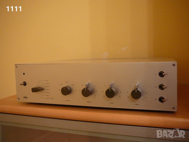 BRAUN CSV-13 ЛАМПОВ, снимка 3 - Ресийвъри, усилватели, смесителни пултове - 35343113