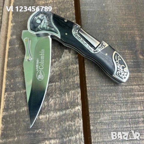 Сгъваем нож Columbia B 3951 -90x205 mm, снимка 4 - Ножове - 53936857