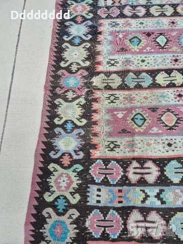 Стар Чипровски килим, снимка 5 - Антикварни и старинни предмети - 51865762