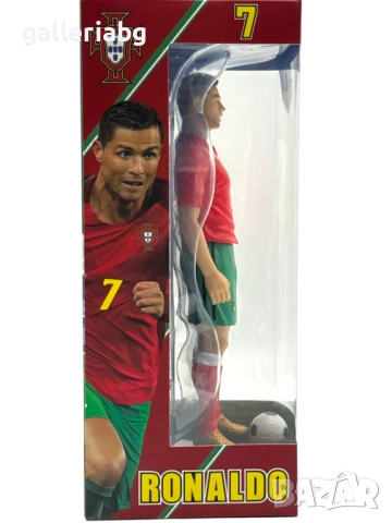Футболна фигура на футболист Кристиано Роналдо (Cristiano Ronaldo) CR7, снимка 3 - Фигурки - 50615971