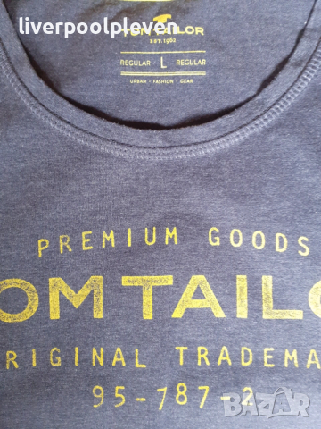 👉Tom Tailor Original L ефектен, снимка 5 - Тениски - 53924417
