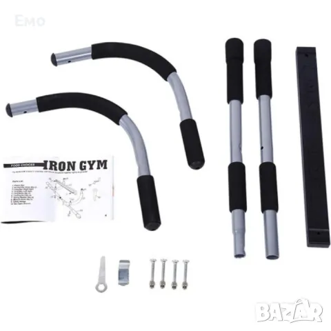 door trainer  - Регулируема щанга за набирания, тренажор за набирания до 200 килограма , снимка 15 - Фитнес уреди - 48458413