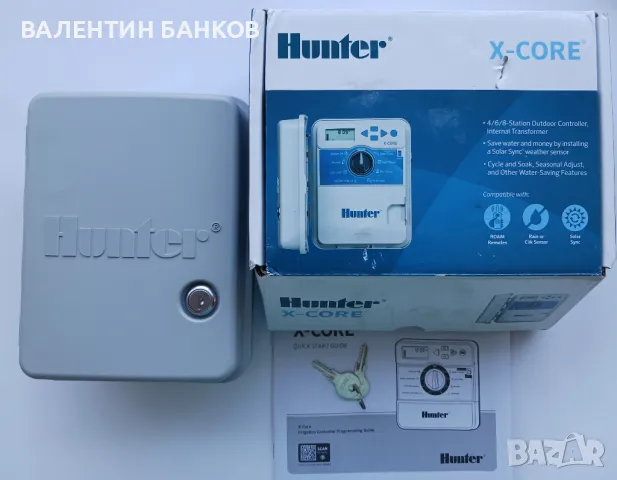 Програматор HUNTER X-CORE® за външно монтиране , снимка 5 - Напояване - 47410576