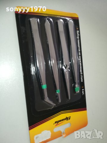 нови пинсети комплект 4бр 1702211854, снимка 9 - Други инструменти - 31854793