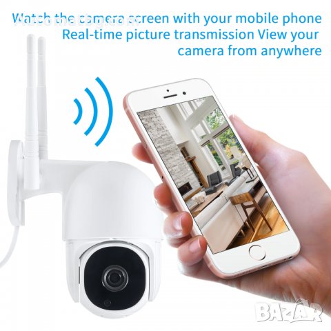 Wifi / IP Смарт камера за външна употреба Automat 2MP - Full Hd 1080p , P-311R, снимка 3 - IP камери - 30245987