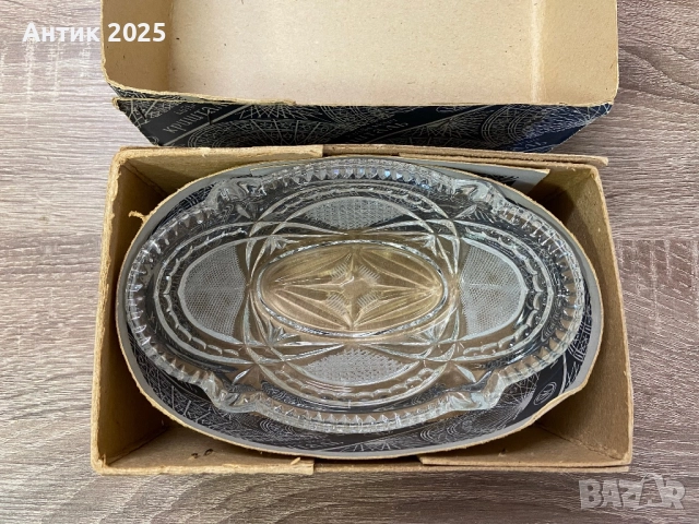 „Ваза за сервиране на маса“, СССР, снимка 6 - Антикварни и старинни предмети - 52489532