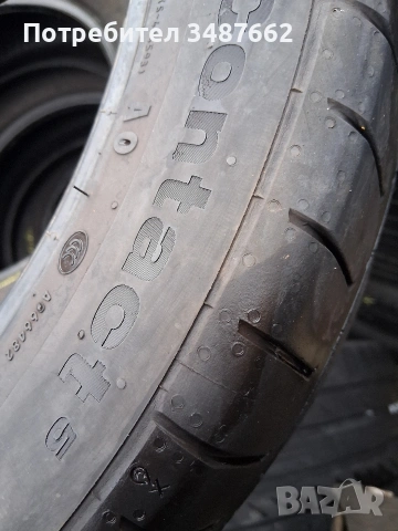 255 45 20 Континентал 2бр летни дот 2021г , снимка 6 - Гуми и джанти - 53889465