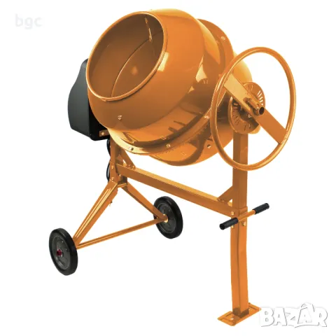 НОВА 180Л БЕТОНОБЪРКАЧКА МОЩНА с ЧУГУНЕН ВЕНЕЦ - 24 месеца гаранция, снимка 6 - Други инструменти - 49232914