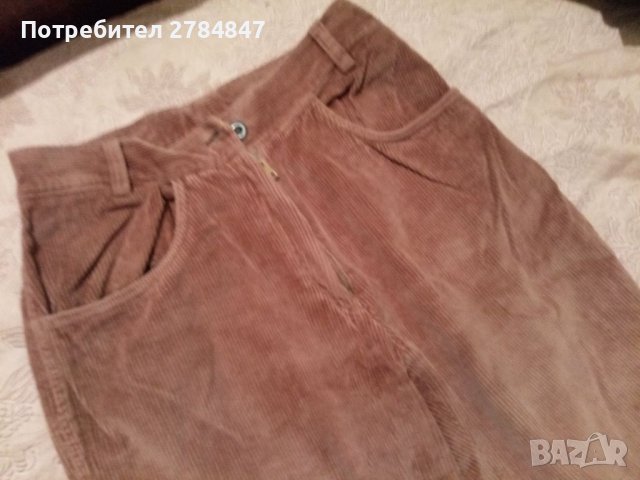 Дамски панталон кадифе, снимка 3 - Панталони - 37099647