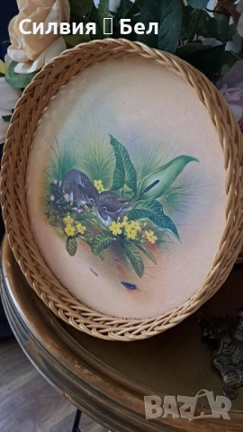 Ретро плетен панер., снимка 4 - Други - 51840875