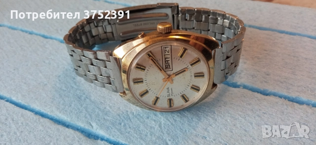 Часовник Слава Позлатена, снимка 4 - Антикварни и старинни предмети - 52859403