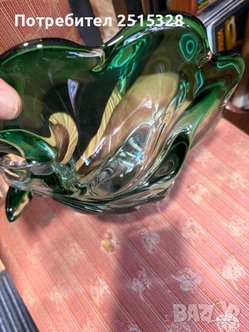 голяма масивна купа мурано, снимка 3 - Антикварни и старинни предмети - 52875390