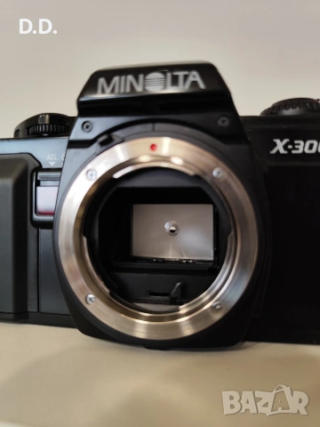 Лентов фотоапарат Minolta X-300s, снимка 4 - Фотоапарати - 53173139