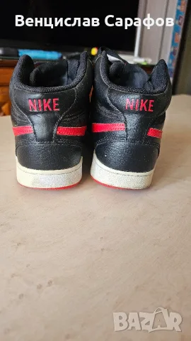 Спортни обувки Nike (Черно и червено / Bred), снимка 3 - Спортни обувки - 55834558