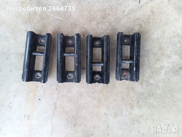 4 броя захвати основи Шини за седалки за фолксваген T5 T6, снимка 3 - Части - 37321977