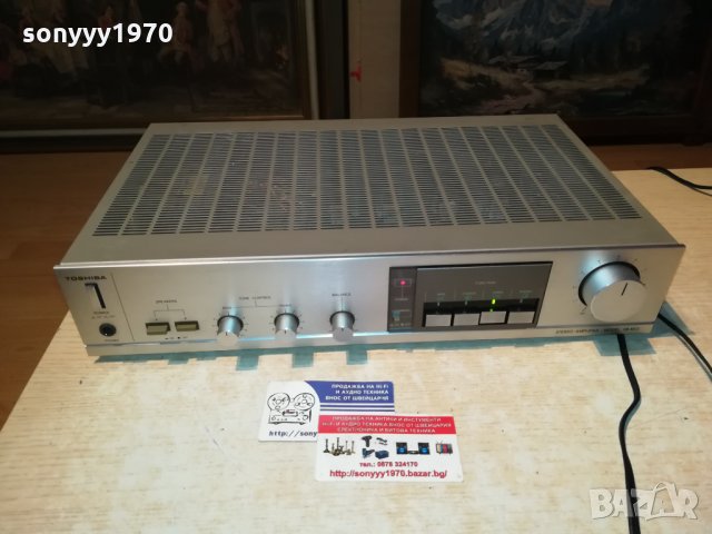 toshiba stereo amplifier-made in japan 2612201807, снимка 6 - Ресийвъри, усилватели, смесителни пултове - 31227771