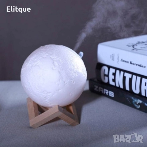 LED 3D лампа-луна с дистанционно управление TV848, снимка 3 - Лед осветление - 52863879