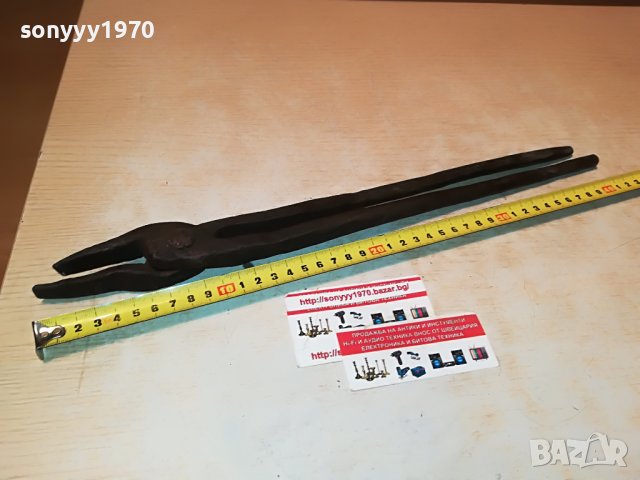 КОВАШКИ КЛЕЩИ 1510222017, снимка 7 - Антикварни и старинни предмети - 38341203