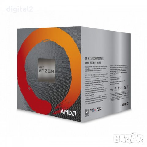 AMD Ryzen 7 3800x Octa-Core 3,9GHz AM4 Процесор 