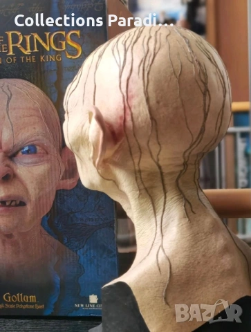 Sideshow Weta Lord of the Rings Gollum статуя фигура бюст, снимка 3 - Колекции - 54139633