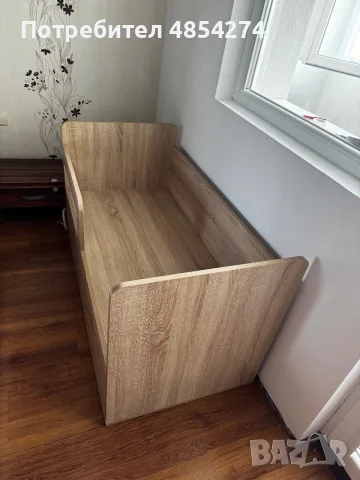 Детско креватче с преграда