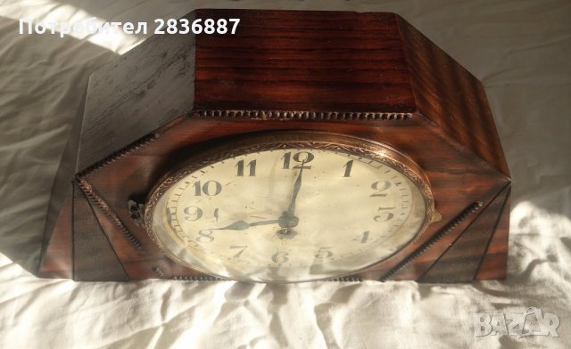 Много стар механичен каминен часовник, снимка 2 - Антикварни и старинни предмети - 33108214