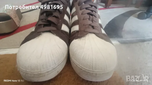 ADIDAS SUPERSTAR 45.5, снимка 4 - Кецове - 56544933