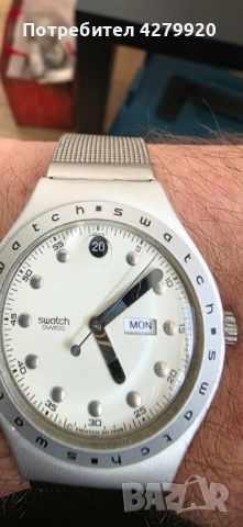 Swatch два броя мъжки часовника , снимка 2 - Мъжки - 54279581