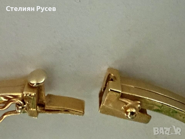 17.34гр 19см златна гривна / златно колие / синджир / ланец / злато / GOLD 585 / 14 карата 142 лв за, снимка 6 - Гривни - 52131526