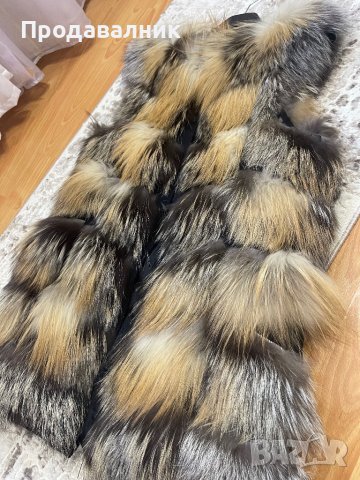 Дамски елек естествен косъм, снимка 3 - Други - 40852020