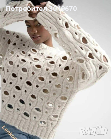 Пуловер , снимка 5 - Блузи с дълъг ръкав и пуловери - 44445847