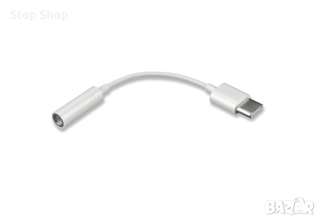 USB-C to 3.5 mm audio jack - адаптер USB-C към 3.5 мм. за устройства с USB-C порт, снимка 2 - USB кабели - 40864966