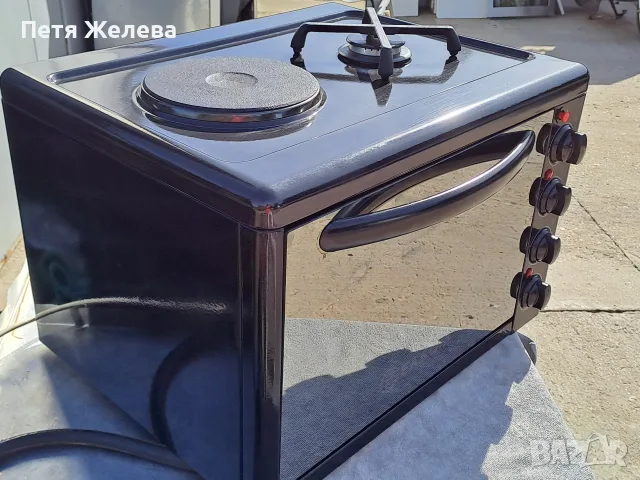 Готварска печка Елдом (ток и гас), снимка 15 - Печки, фурни - 56412836