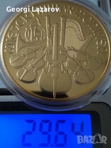монета копие филхармония, снимка 1 - Нумизматика и бонистика - 37629727