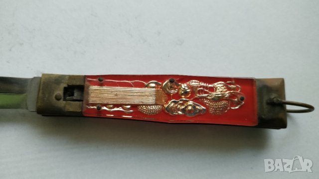Старо джобно ножче, снимка 12 - Антикварни и старинни предмети - 30328912