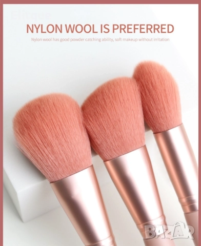 Комплект четки за грим от 9 части в четири различни цвята MAANGE, снимка 8 - Други - 52831058