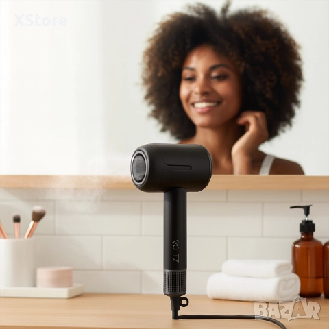 Сешоар Oliver Voltz, 1600W, 4 степени на температура, 3 скорости, Сив, снимка 5 - Сешоари - 52590074