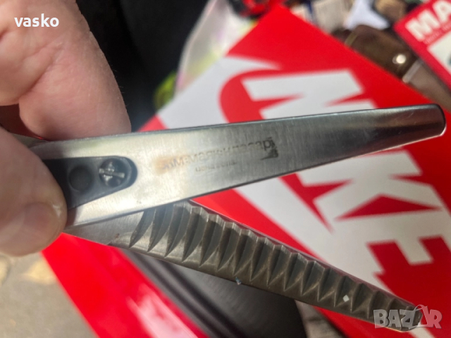 Българска ножица-зиг заг, снимка 3 - Други инструменти - 52429196