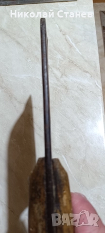 Продавам стар сатър от стомана 65Г, снимка 4 - Други - 52923568