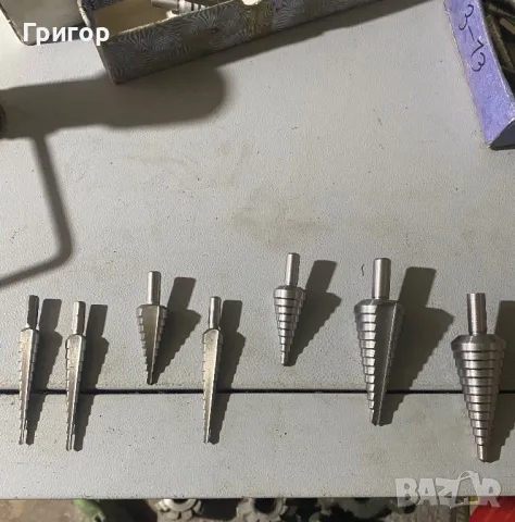 Степенчати свредла, снимка 1