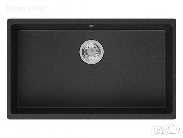 Гранитна Мивка за Кухня с отцедник модел Вграждане под плот ЛОНДОД 80, снимка 5 - Други - 31266087