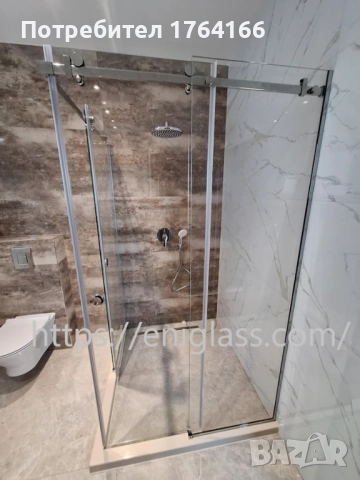 Душ кабини от закалено стъкло, снимка 3 - Душ кабини и вани - 52399621