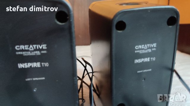 Creative Inspire T10 2.0 (51MF1600AA00) Активни колони, снимка 9 - Аудиосистеми - 39153418